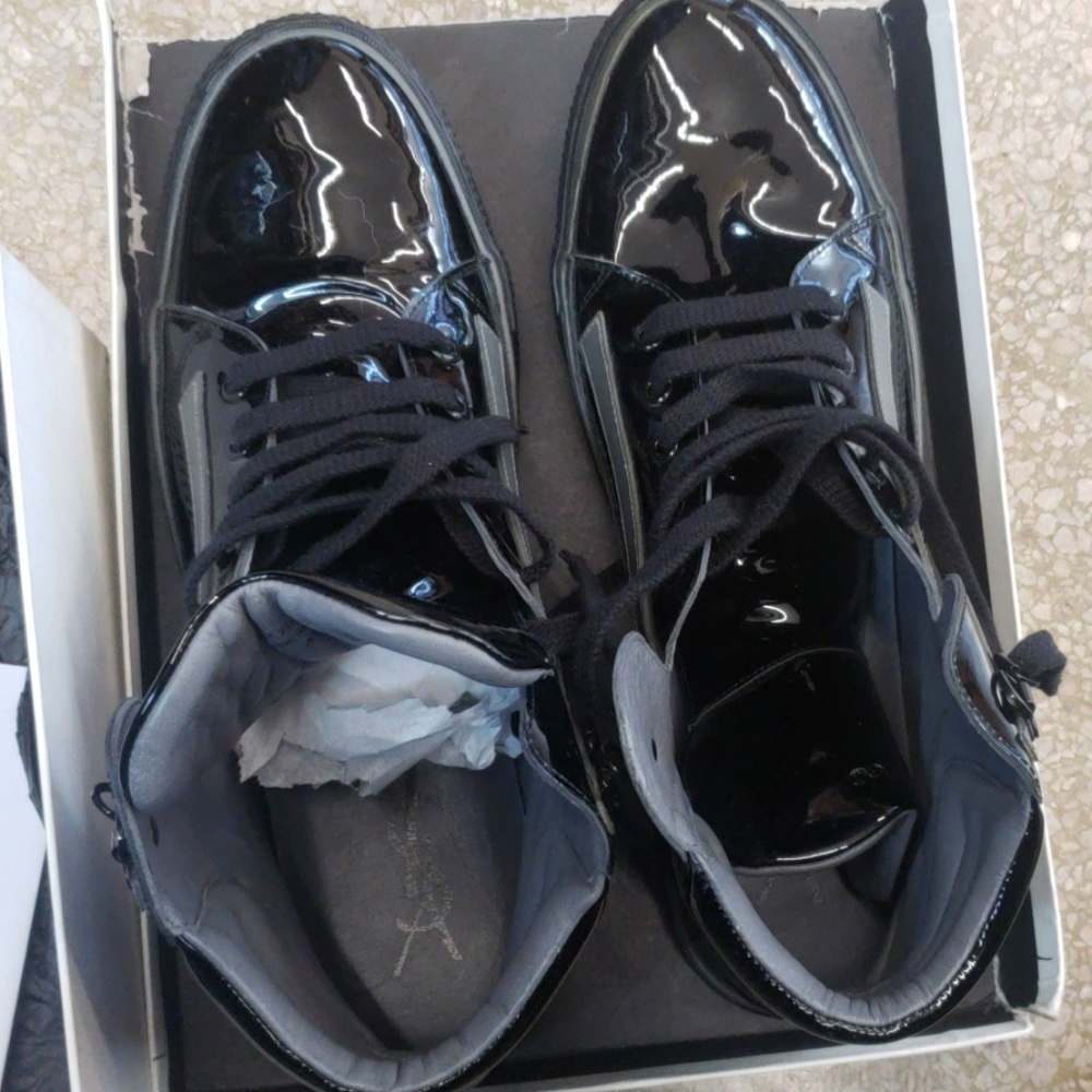 Mens YSL  HI TOP SNEAKERS